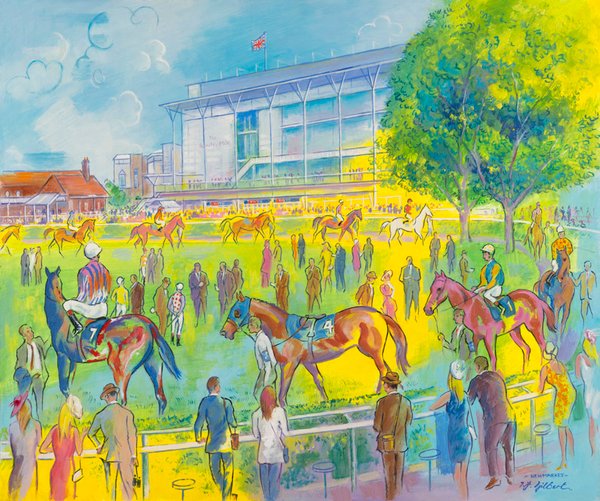 newmarket racecourse prints