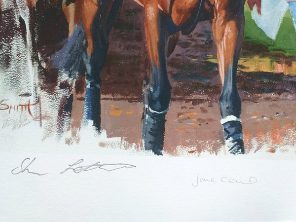 Master & Pupil - Sir Henry Cecil and Frankel by Peter Smith