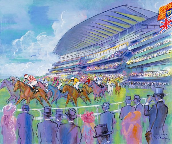 Ascot Colours by Terence Gilbert