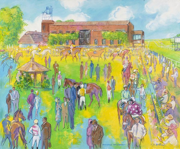 Newmarket July Course Colours by Terence Gilbert