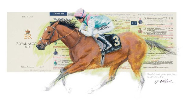 Frankel - Queen Anne Stakes by Terence Gilbert