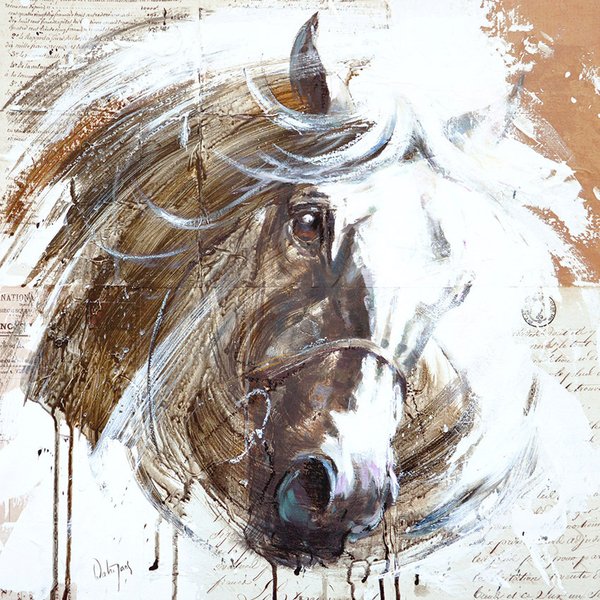 The White Horse by Hubert de Watrigant