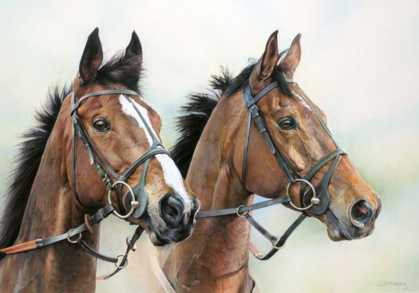 Stablemates II by Denise Finney