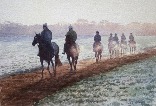 A Touch Of Frost, Newmarket by Katy Sodeau