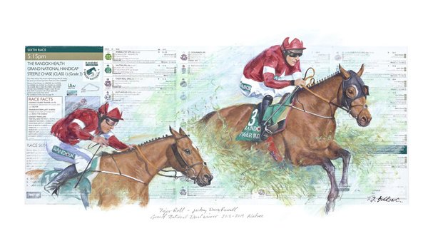 Tiger Roll - The Grand National by Terence Gilbert