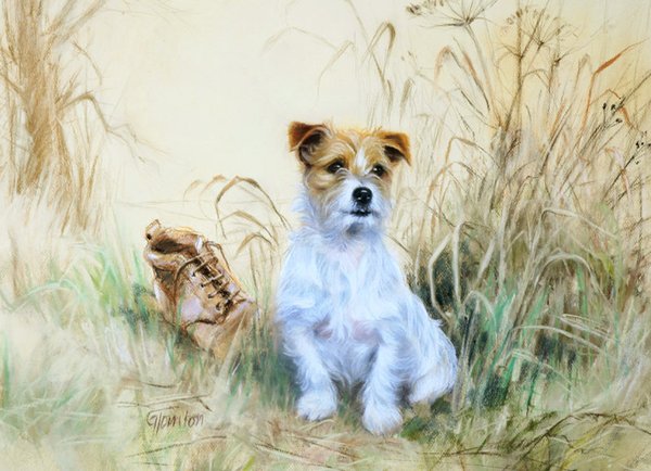 Rough Haired Jack Russell by Gail Tointon
